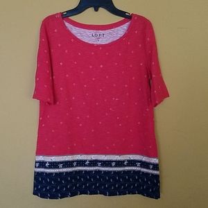 Loft, Women's shirt Sleeve Top